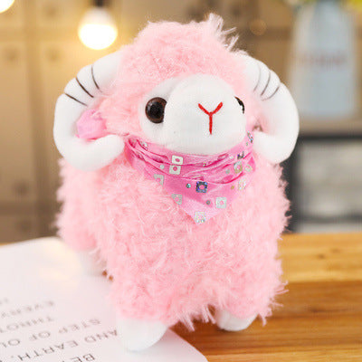 Cartoon Goat Sheep Doll Plush Toy Sheep | Magic Stories