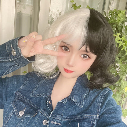 Movie Cruella Wig Anime Cosplay Black And | Magic Stories
