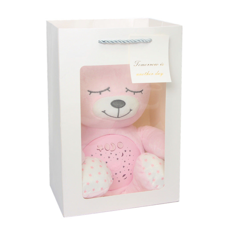 Baby Penguin Star Projection Plush Toy — side view