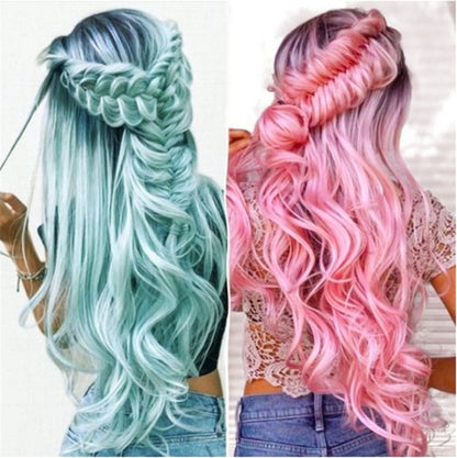 Color Wig Female Harajuku Dyed Long Hair | Magic Stories