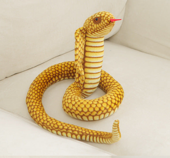 Simulation Cobra Plush Toy | Magic Stories