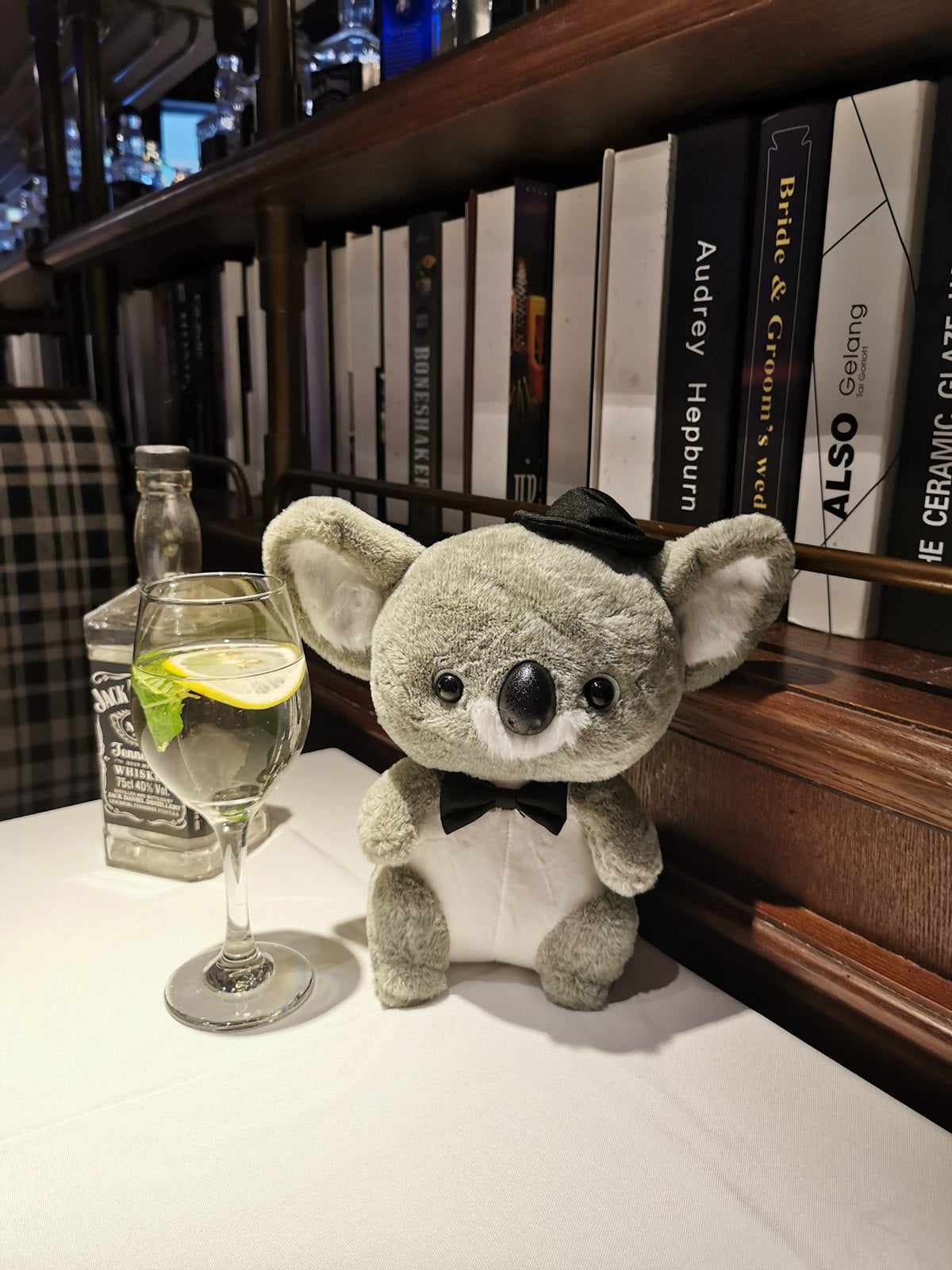 Koala Plush Doll Elf Mouse Plush Toy — side view