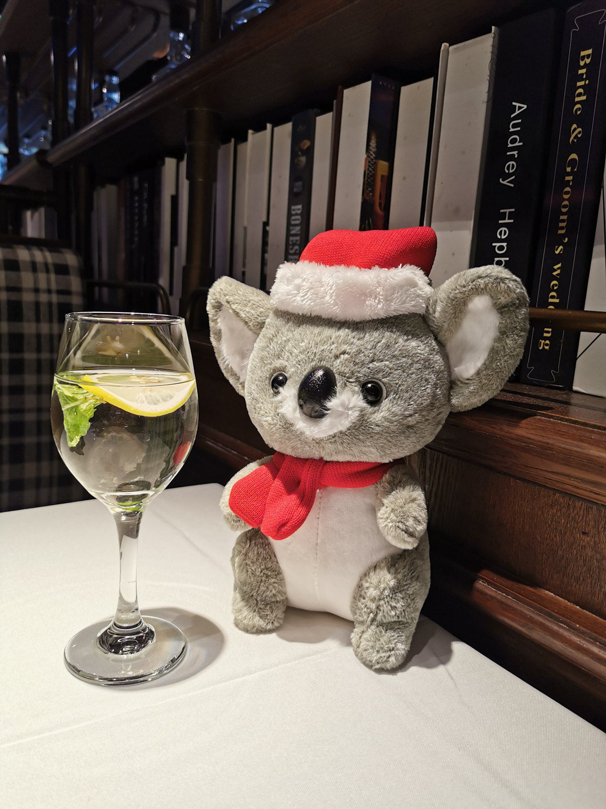 Koala Plush Doll Elf Mouse Plush Toy — back view