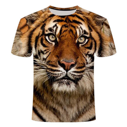 Lion Anime 3d Printed T-shirt — in use