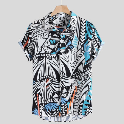 Hawaiian Casual Shirt Streetwear — side view