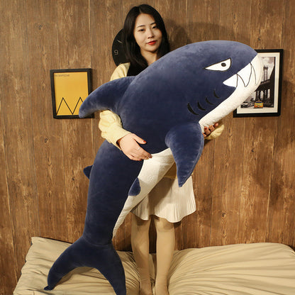 Large Shark Soft Stuffed Plush Pillow Toy | Magic Stories