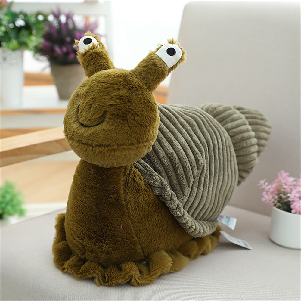 Snail plush toy — detail
