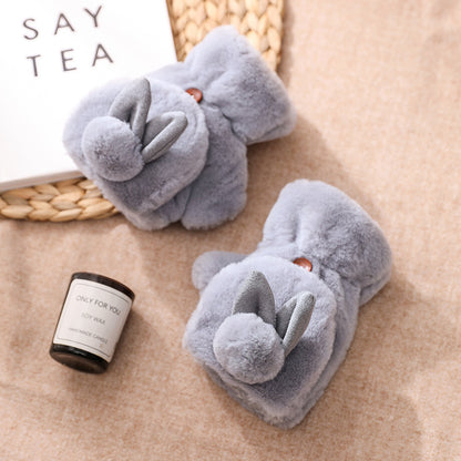 Fingerless plush gloves | Magic Stories