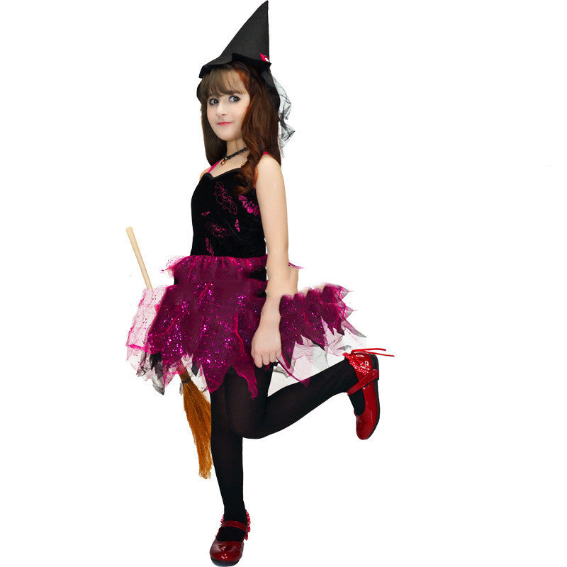 Little witch costume stage costume — detail