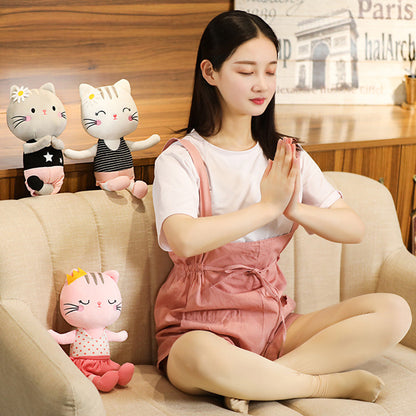 Yoga Cat Doll Plush Toy Cute Little Daisy | Magic Stories