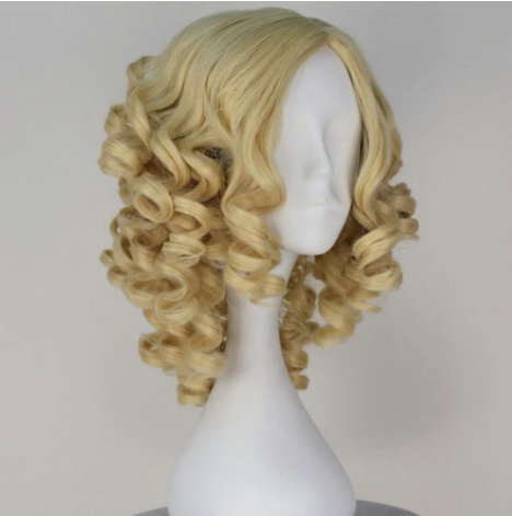 Godmother Cosplay Anime Wig Prom Nightclub Wig — back view