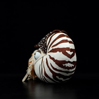 Parrot plush toy — side view
