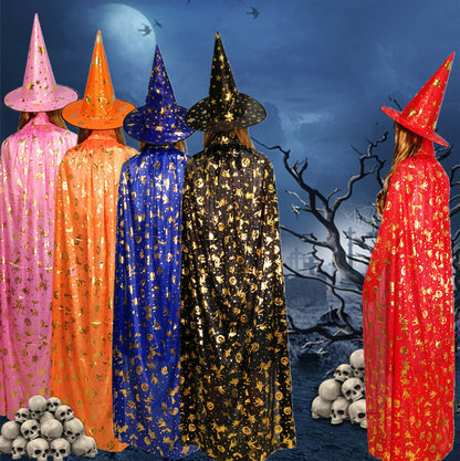 Halloween Cloak Children Adult Costume Props | Magic Stories