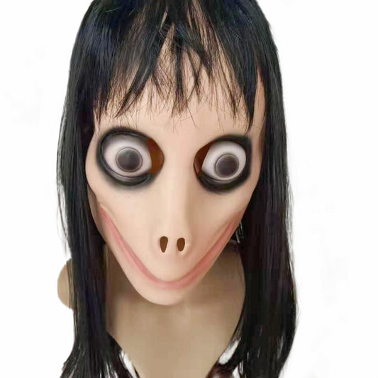 Halloween female ghost wig mask | Magic Stories