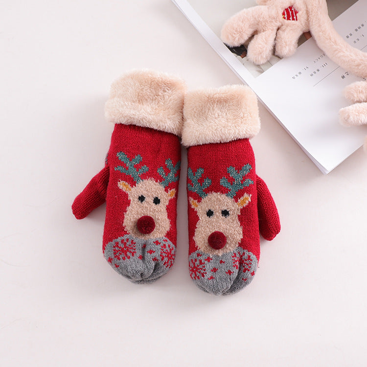 Christmas plush gloves | Magic Stories