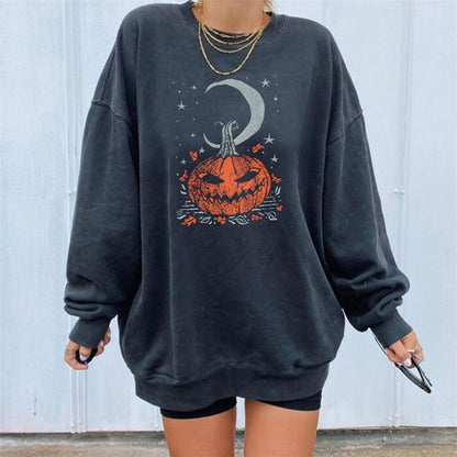 Pumpkin Halloween print sweatshirt — packaging