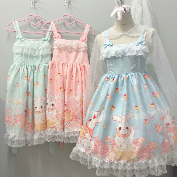 Lolita daily dress doll dress — back view