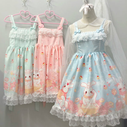 Lolita daily dress doll dress — back view