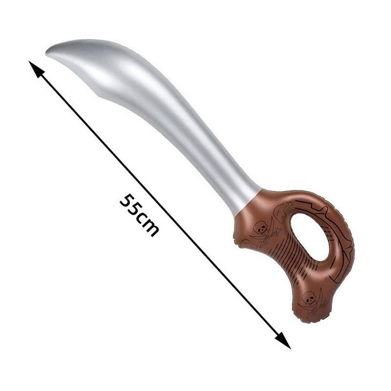 Inflatable Thickened Laser Sword Toy — side view
