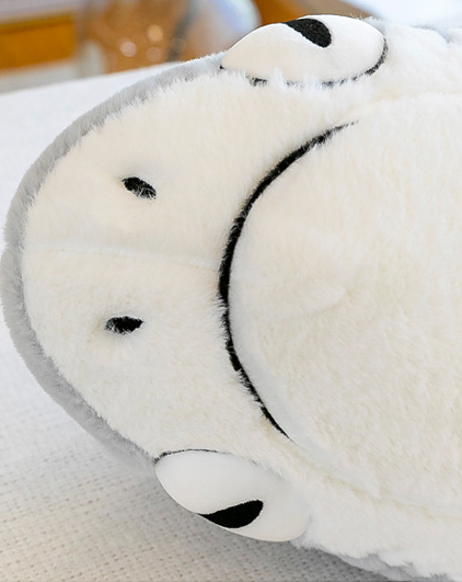 Shark Doll Cute Decorative Plush Toy — back view