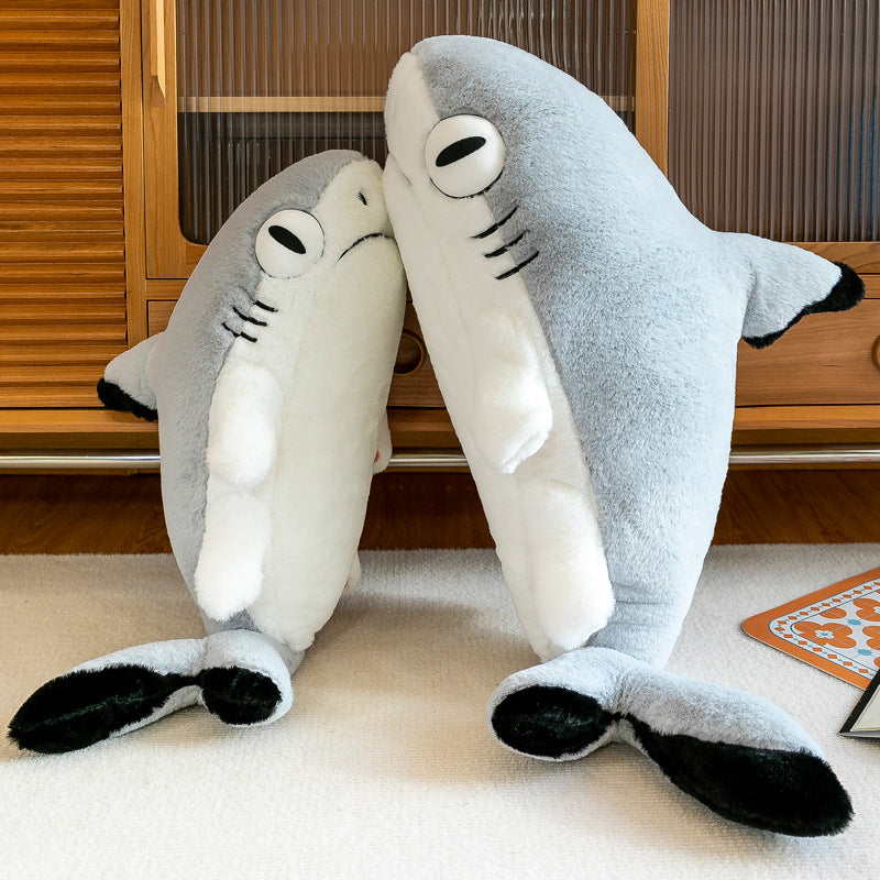 Shark Doll Cute Decorative Plush Toy — scale reference