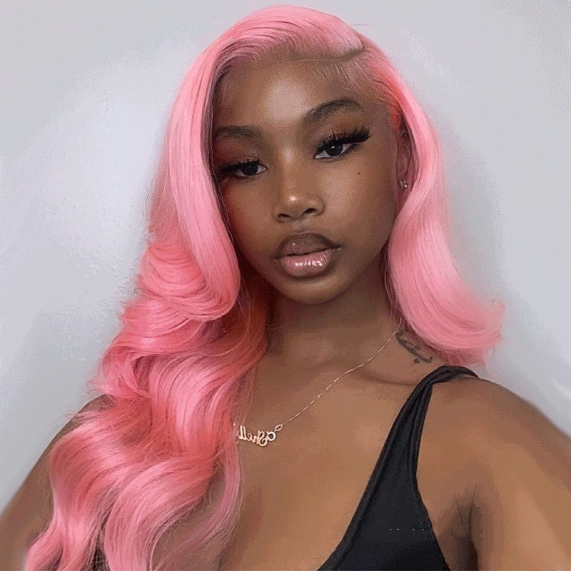 Cosplay Human Hair Wig - Women's Natural Look — side view