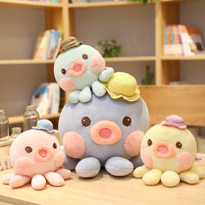 Hooded octopus plush toy | Magic Stories
