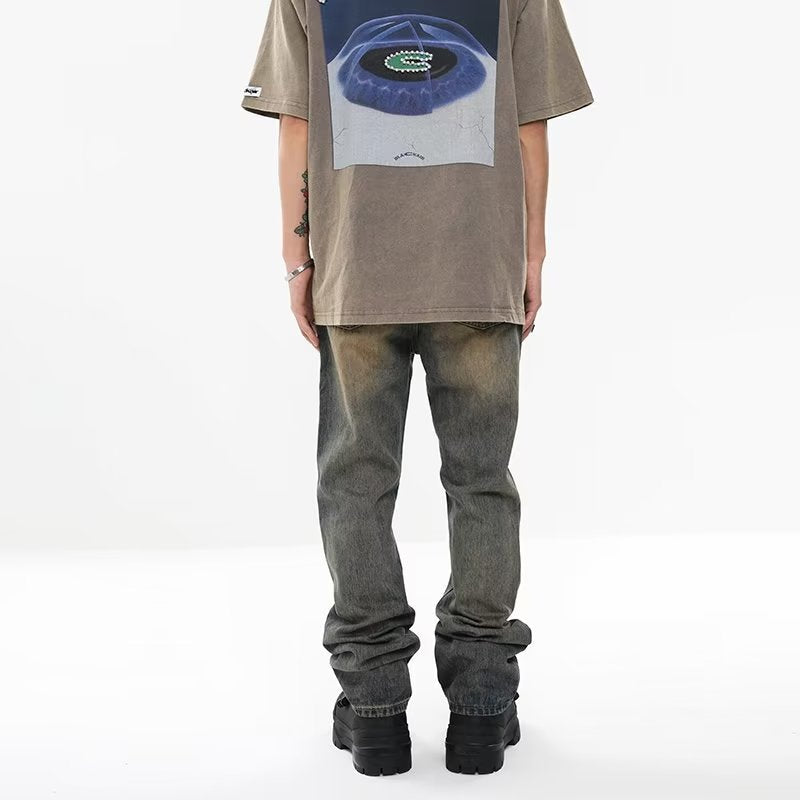 Japanese Harajuku Jeans Daily Art | Magic Stories