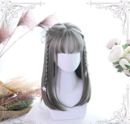 Lolita Wig Ji Fazhong Long Straight Wig Air | Magic Stories
