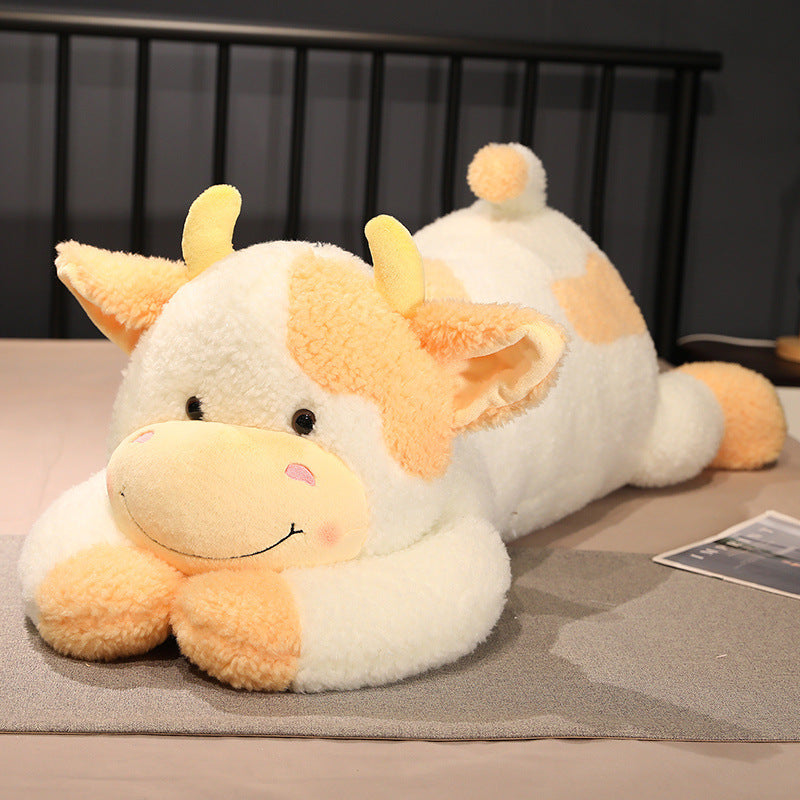 Cute Lying Cow Pillow Plush Toy Doll | Magic Stories