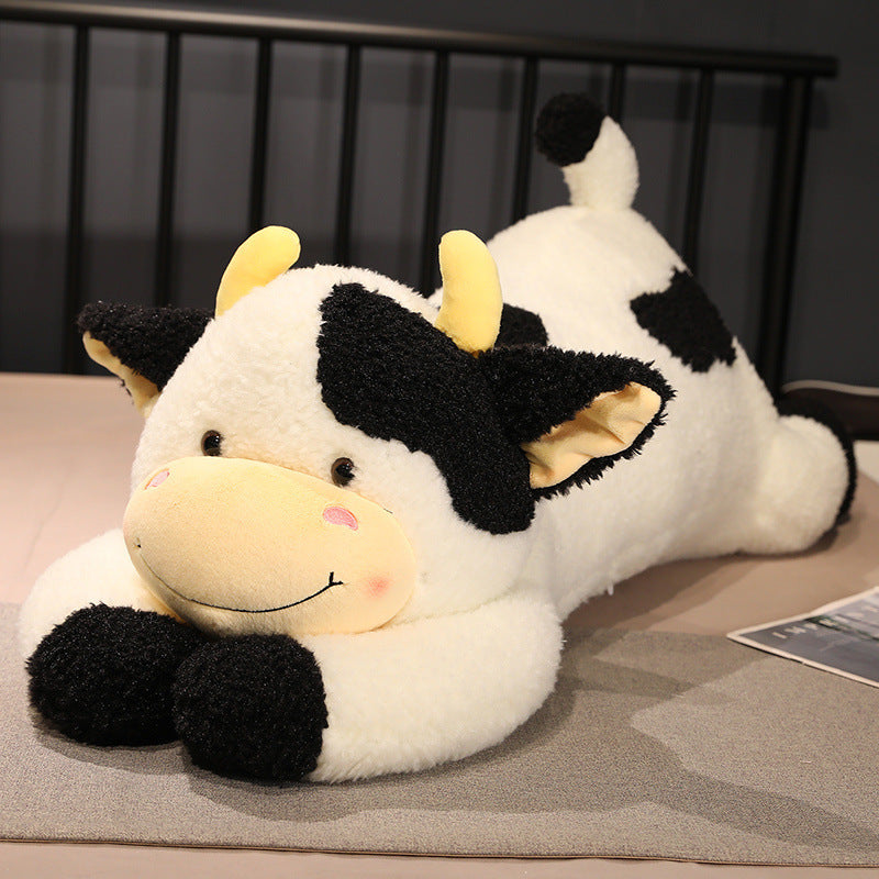 Cute Lying Cow Pillow Plush Toy Doll | Magic Stories