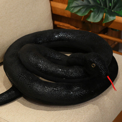 Cartoon Big Snake Plush Toy Large Snake Doll | Magic Stories