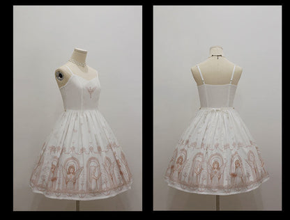 Lolita Gote Dress Lolita Suspender Dress — scale reference