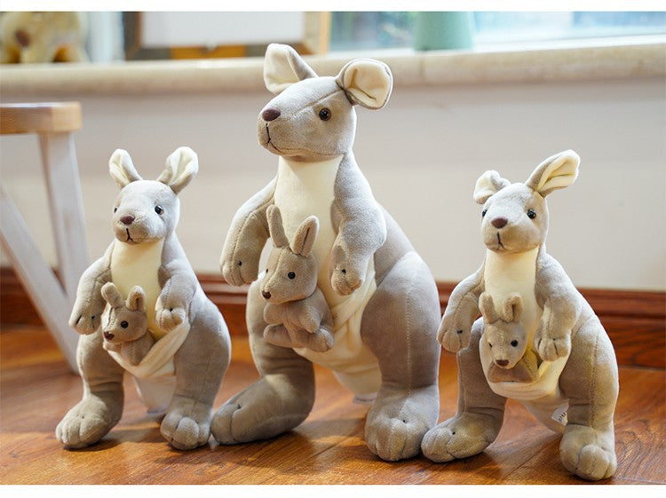Cute Kangaroo Plush Toy Mother And Child | Magic Stories