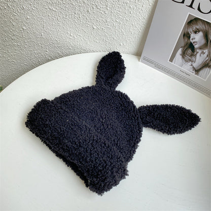 Cute Lambswool Plush Rabbit Ears Hat | Magic Stories