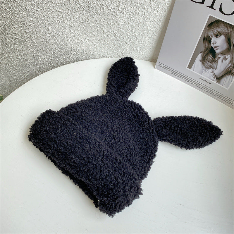 Cute Lambswool Plush Rabbit Ears Hat | Magic Stories
