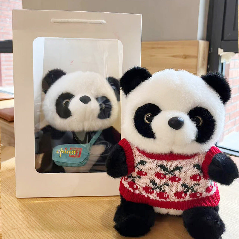National Treasure Giant Panda Sweater Plush | Magic Stories