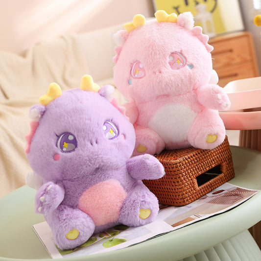 Cartoon Macaron Little Dinosaur Plush Doll | Magic Stories