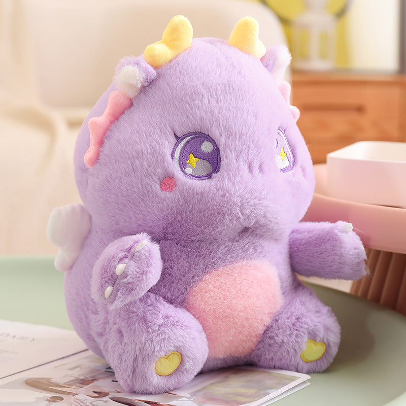 Cartoon Macaron Little Dinosaur Plush Doll | Magic Stories
