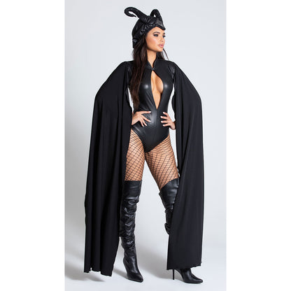 Halloween Witch Costume Cloak Vampire — side view