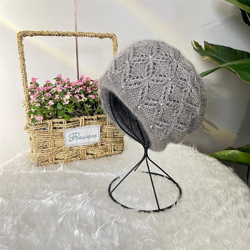 Ladies Squirrel Plush Thread Pile Hat | Magic Stories