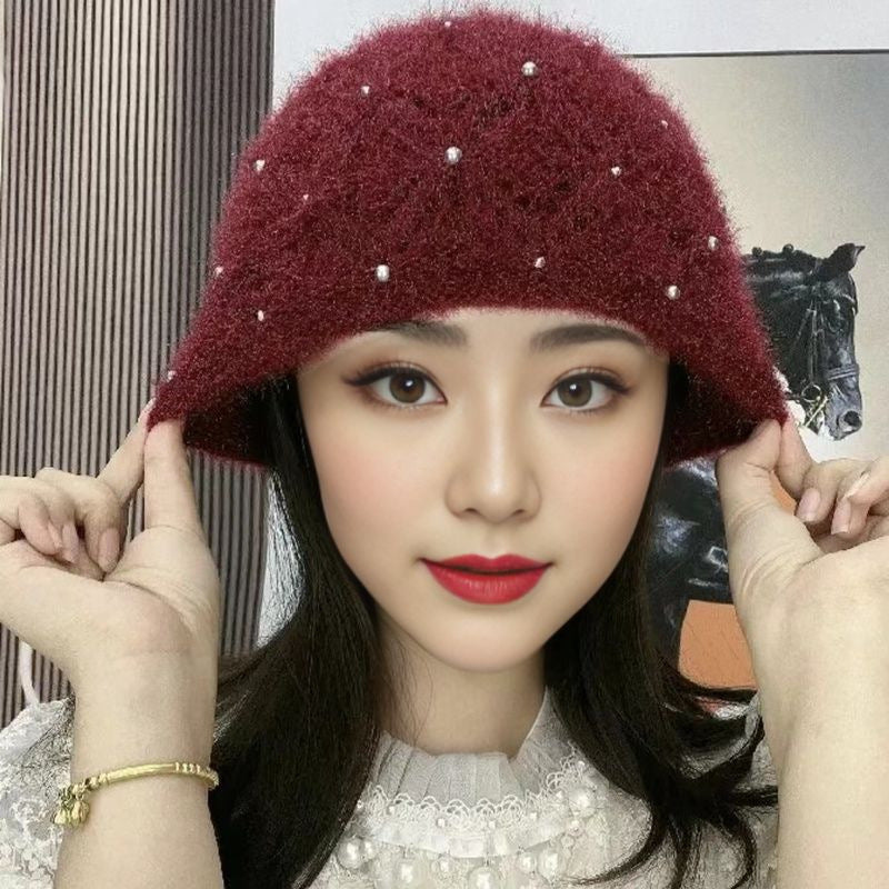 Ladies Squirrel Plush Thread Pile Hat | Magic Stories