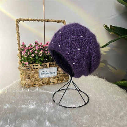 Ladies Squirrel Plush Thread Pile Hat | Magic Stories