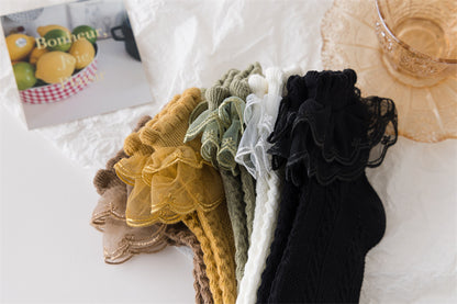 Lolita Style Socks Girls Lace | Magic Stories