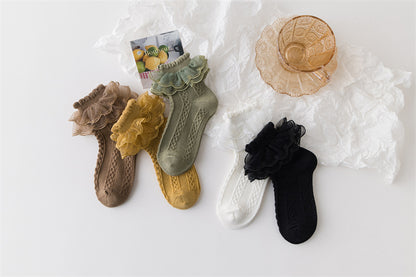 Lolita Style Socks Girls Lace | Magic Stories