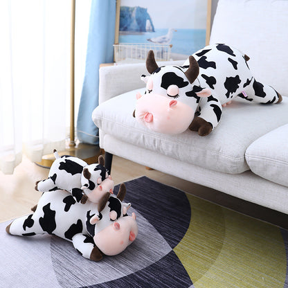 Cow plush pillow — scale reference