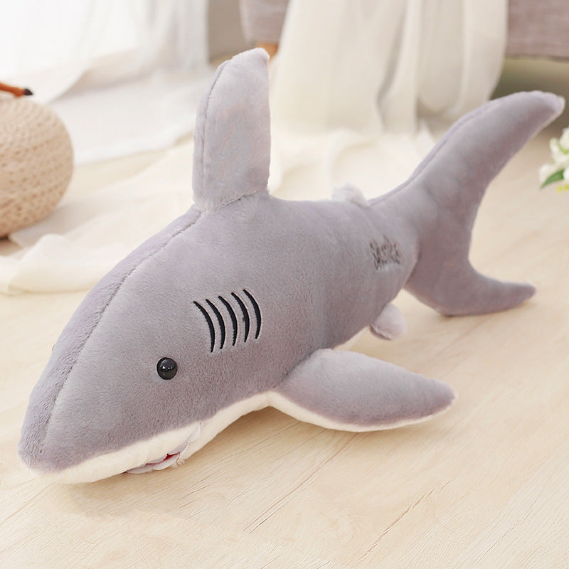 Large Shark Soft Stuffed Plush Toy — packaging