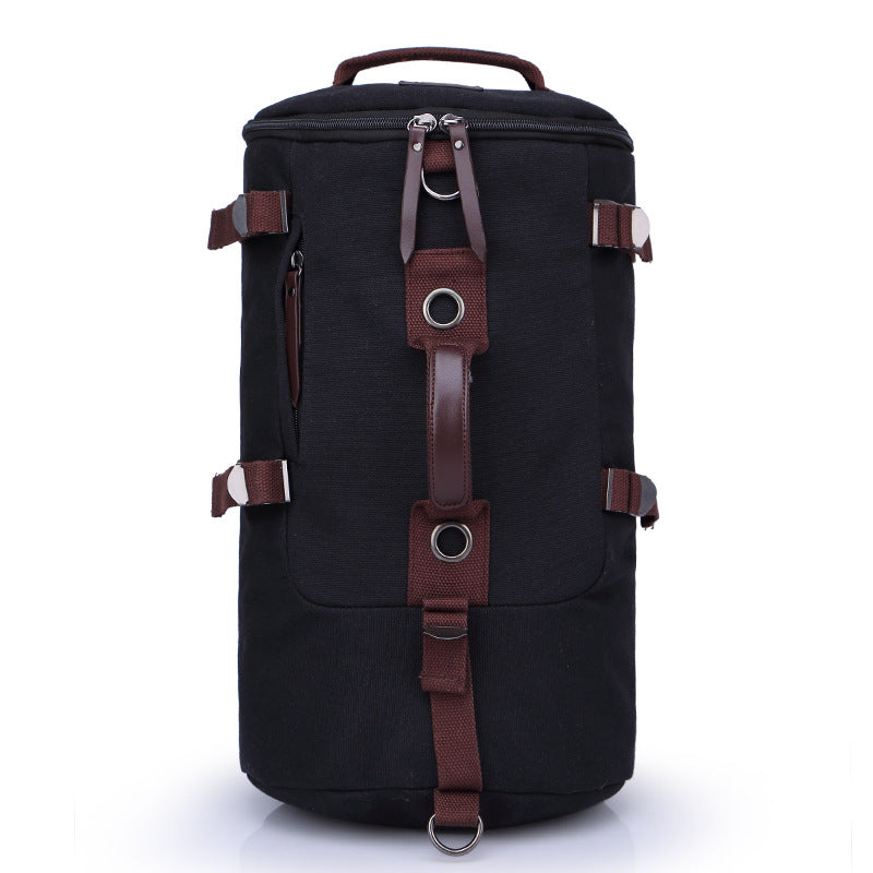 Backpack, English man backpack, student sports backpack Backpack — in use