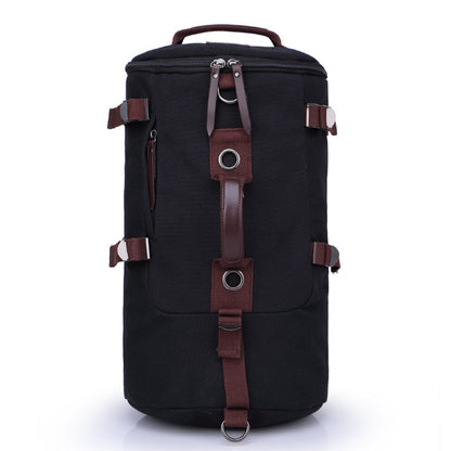 Backpack, English man backpack, student sports backpack Backpack — in use