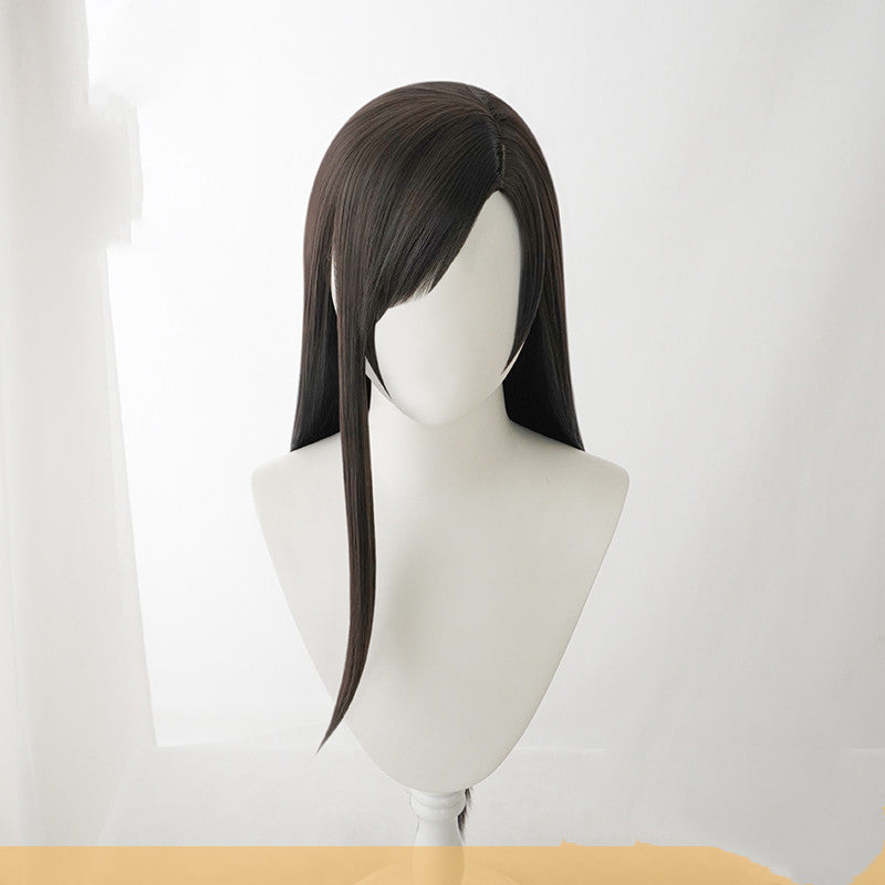 Cosplay Wig Fake Hair — back view